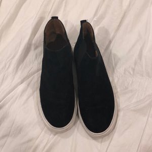 Black 14th Union Slip-On Sneakers